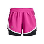 Under Armour Hardloopshorts Under Armour Fly By 2.0 2in1 Shorts Dames-Pink,Wit