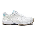 Diadora Tennisschoenen Diadora S. Challenge 6 Sl Gravelschoen Dames-Wit,Lichtblauw