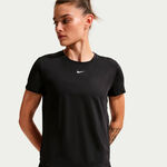 Nike Kleding Nike One Dri-Fit T-shirt Dames-zwart, wit