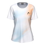 HEAD Kleding HEAD Tie-Break II T-shirt Dames - abrikoos, wit
