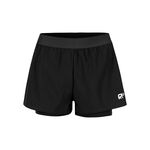 Racket Roots Shorts Racket Roots Teamline 2in1 Shorts Dames - zwart