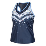 Lucky in Love Kleding Lucky in Love Forget Me Not With Bra Tanktop Dames-Donkerblauw,Wit