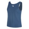 Icon Stratouno Tanktop Dames-donkerblauw