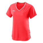 Wilson Kleding Wilson II V-Neck T-shirt Dames - koraal, 