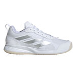 adidas Tennisschoenen adidas Avaflash Gravelschoen Dames-Wit,Zilver