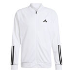 adidas Kleding adidas 3 Stripes Knit Trainingsjack Heren-Wit,Zwart