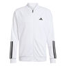 3 Stripes Knit Trainingsjack Heren-Wit,Zwart