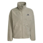 adidas Kleding adidas Fleece Full-Zip Trainingsjack Heren - beige, 