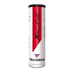 Tecnifibre Tennisballen Tecnifibre X-One Verpakking 4 Stuks