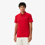 Lacoste Kleding Lacoste Novak Djokovic Polo Heren - rood, 