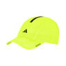 adizero Cap Cap Unisex - neongeel, zwart