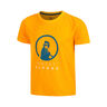 Endlessly Trainings T-shirt Jongens-Oranje,Veelkleurig