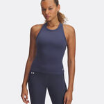 Under Armour Kleding Under Armour Motion High Neck Tanktop Dames-Grijs