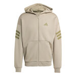 adidas Kleding adidas 3Stripes Full-Zip Trainingsjack Heren - beige, 