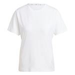 adidas Tenniskleding adidas D4T T-shirt Dames-wit