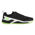 Wilson Tennisschoenen Wilson Rush Pro 4.5 Gravelschoen Heren-Zwart,Lichtgroen