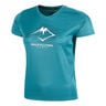 Fujitrail Logo Hardloopshirt Dames-Blauw