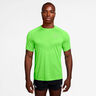 Stride Tee Hardloopshirt Heren-lichtgroen, zilver