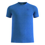 Odlo Hardloopshirt Odlo Essential Seamless Hardloopshirt Heren-blauw