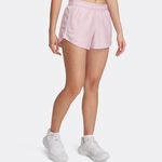 Under Armour Kleding Under Armour Tech Play Up Short Voor Tennisballen Dames-Pink