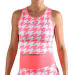 Endless Kleding Endless Chill Tanktop Dames-Koraal,Wit