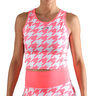 Chill Tanktop Dames-Koraal,Wit