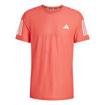 adidas Kleding adidas Own the Run Hardloopshirt Heren-koraal