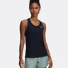 Tech Knockout Tanktop Dames-Zwart