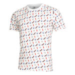 Quiet Please Kleding Quiet Please New York Statement T-shirt Heren - wit, veelkleurig