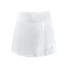 Minimal High Waist Rok Dames-Wit,Zilver