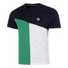 Christian T-shirt Heren-Donkerblauw,Groen
