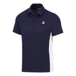 Fila Kleding Fila Piero Polo Heren-Donkerblauw,Wit