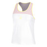 Mind Racerback Tanktop Meisjes-Mauve,Wit