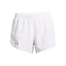 Fly By 3in Hardloopshorts Dames-Wit
