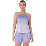 ASICS Topje hardlopen ASICS Road Fade Hardloopshirt Dames-blauw