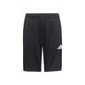 Training Essentials 3 Stripes Shorts Kinderen-Zwart,Wit