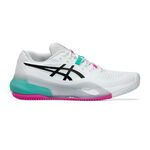 ASICS Gravelschoen ASICS GEL-RESOLUTION X Gravelschoen Heren-wit, pink
