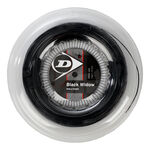 Dunlop Dunlop Black Widow Rol Snaren 200m-Zwart