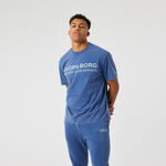 Björn Borg Kleding Björn Borg Classic Print T-shirt Heren-blauw