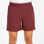 Bullpadel Kleding Bullpadel Alu Shorts Heren - donkerrood, 