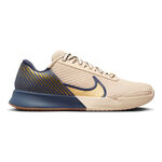 Nike Tennisschoenen Nike Air Zoom Vapor Pro 2 PRM Allcourt Schoen Heren-Beige,Donkerblauw
