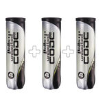 Balls Unlimited Bal met binnendruk Balls Unlimited Code Black Verpakking 4 Stuks