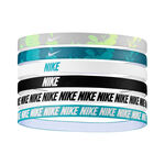 Nike Kleding Nike Nike Flex Classic Printed Haarband Verpakking 6 Stuks-Geel,Groen