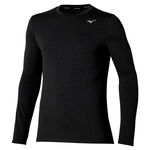 Mizuno Kleding Mizuno Core Impulse Hardloopshirt Heren-zwart