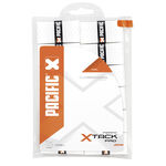 Pacific Overgrips Pacific X Tack Pro Perfo Verpakking 12 Stuks-Wit