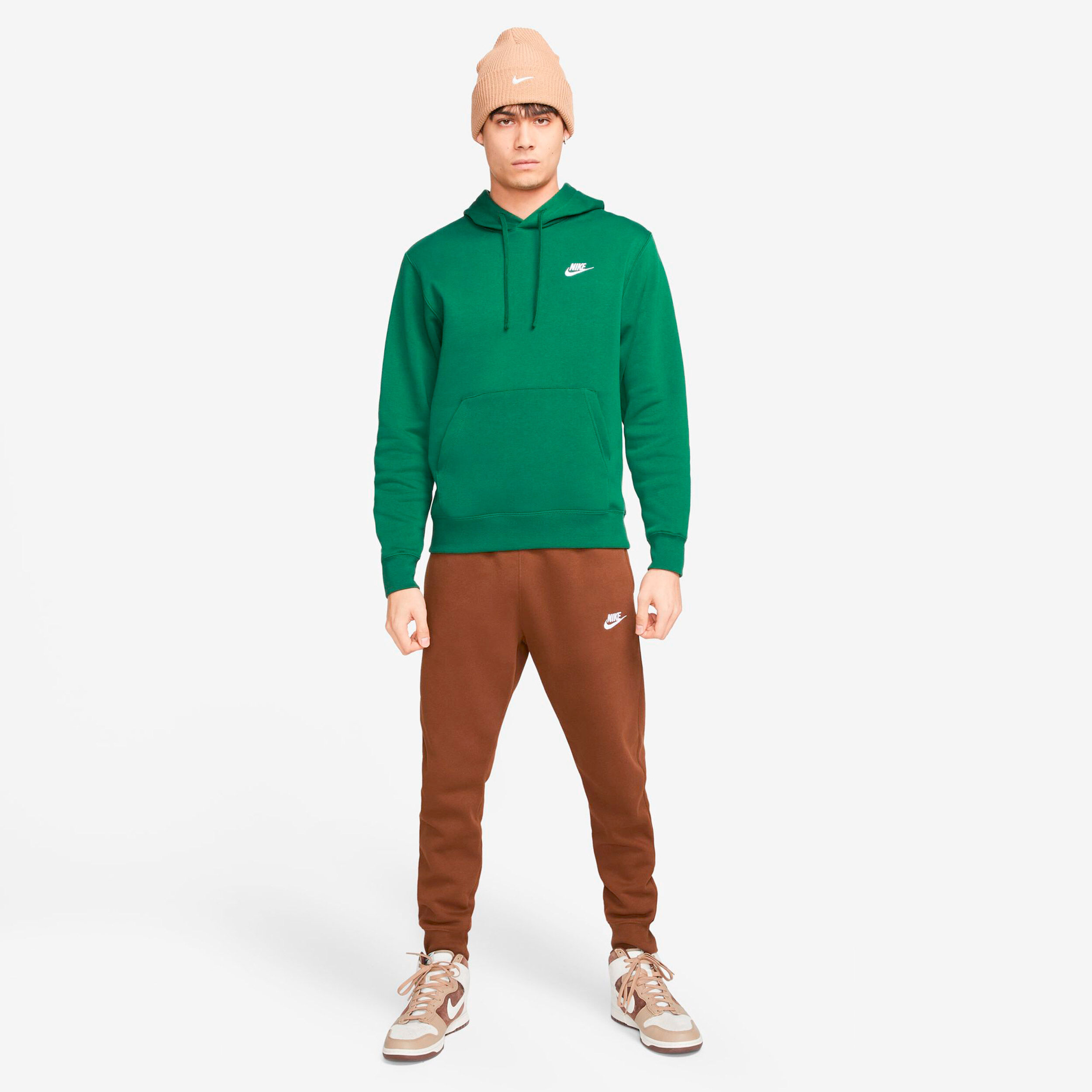 Nike club sweater groen online