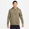Court Dri-Fit Heritage Sweater met capuchon Heren - olijf, olijf