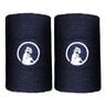 Long Zweetband Verpakking 2 Stuks-Donkerblauw