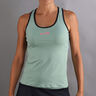 Mile Tanktop Dames-Groen,Donkerblauw
