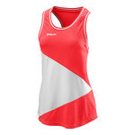Wilson Kleding Wilson Team II Tanktop Dames-Koraal,Wit